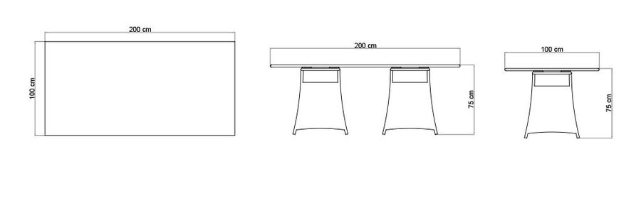 Обеденный стол Skyline Design Calderan Dining Table
