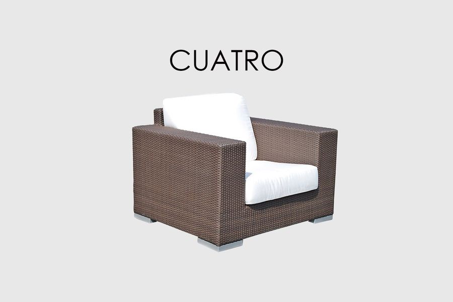 Плетеное кресло Skyline Design Cuatro Pacific Armchair