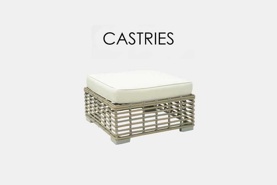 Элегантная банкетка Skyline Design Castries Ottoman