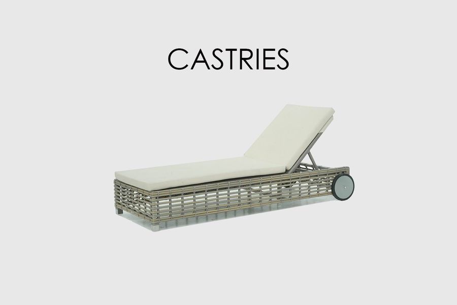 Мягкий шезлонг Skyline Design Castries Lounger