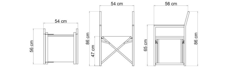 Складной стул Skyline Design Venice Folding Chair