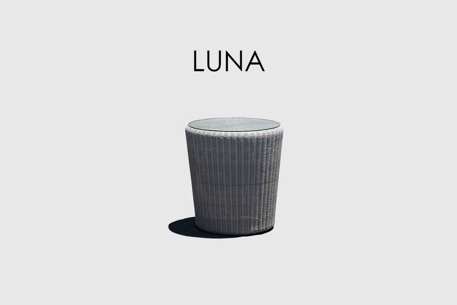 Плетеный столик Skyline Design Luna Side Table