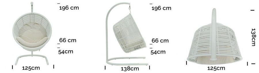 Современные качели Skyline Design Mercy Hanging Chair