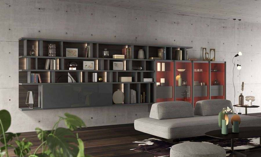 Композиция для гостиной Turati T4 Bookcase 19