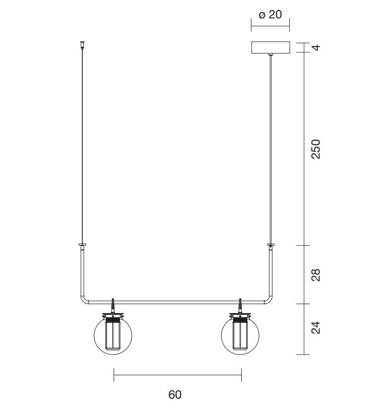 Современная люстра Parachilna Bai Chandelier II