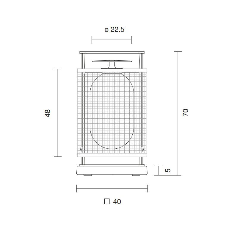 Напольный светильник Parachilna Denglong P PE Outdoor