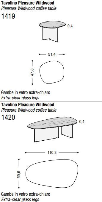 Шикарный столик Lago Pleasure Coffee Table