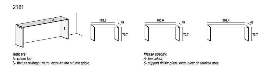 Приставная консоль Lago Fine Console