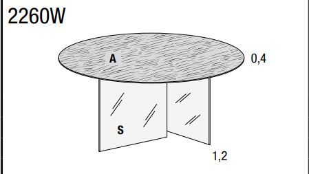 Дизайнерский стол Lago Air Slim Table
