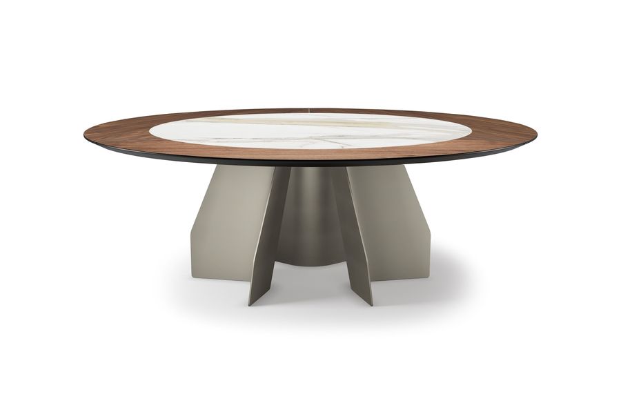 Дизайнерский стол Cattelan Italia Senator Ker-Wood Round