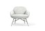 Минималистичное кресло на высоких ножках Roche Bobois Spoutnik