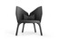 Дизайнерское кресло с силуэтом бабочки Roche Bobois Lady B.