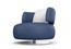 Круглое кресло-таблетка Roche Bobois Curl