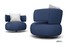 Круглое кресло-таблетка Roche Bobois Curl