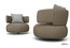 Круглое кресло-таблетка Roche Bobois Curl