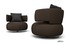 Круглое кресло-таблетка Roche Bobois Curl