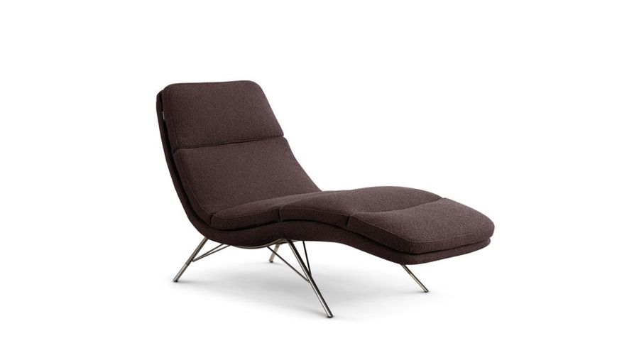 Изящный шезлонг с пуховым наполнителем Roche Bobois Calibri