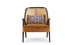 Кресло с плетеной спинкой Roche Bobois Weg