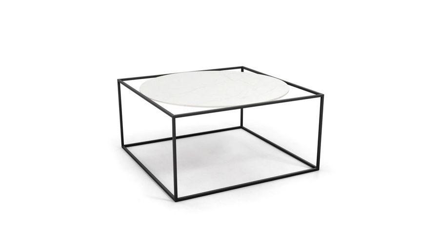 Круглый столик в кубе Roche Bobois G3