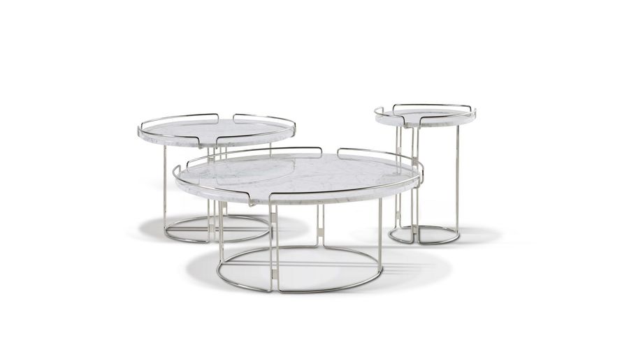 Драгоценный столик из мрамора Roche Bobois Bijou