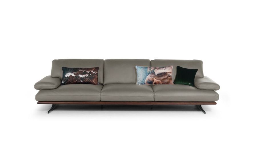 Кожаный диван Roche Bobois Envergure