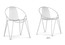 Дизайнерский садовый стул Roche Bobois Madame O