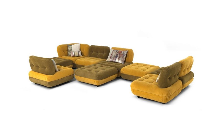 Широкий диван Roche Bobois Domino