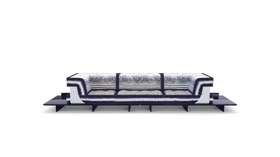 Роскошный диван Roche Bobois Mah Jong Composition Jean Paul Gaultier With Platforms