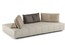 Кожаный диван-канапе Roche Bobois Escapade Cuir
