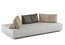 Кожаный диван-канапе Roche Bobois Escapade Cuir