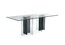 Обеденный стол на стеклянной базе Roche Bobois Diapo Dining Table