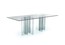 Обеденный стол на стеклянной базе Roche Bobois Diapo Dining Table