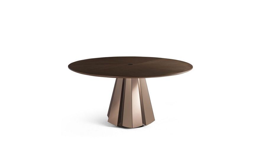 Стол на восьмигранной пирамиде Roche Bobois Girasol Dining Table