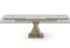 Стеклянный стол на Х-образной базе Roche Bobois Axel Dining Table