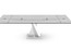 Стеклянный стол на Х-образной базе Roche Bobois Axel Dining Table