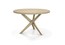 Дубовый столик с золотой отделкой Roche Bobois Jane Dining Table