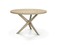 Дубовый столик с золотой отделкой Roche Bobois Jane Dining Table