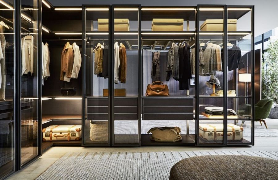 Стеклянный шкаф Molteni&C Gliss Master Glass