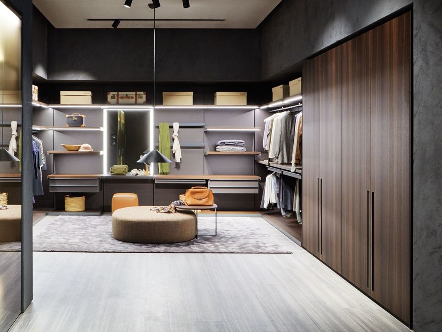 Шкаф для одежды с управлением Molteni&C Gliss Master Niche