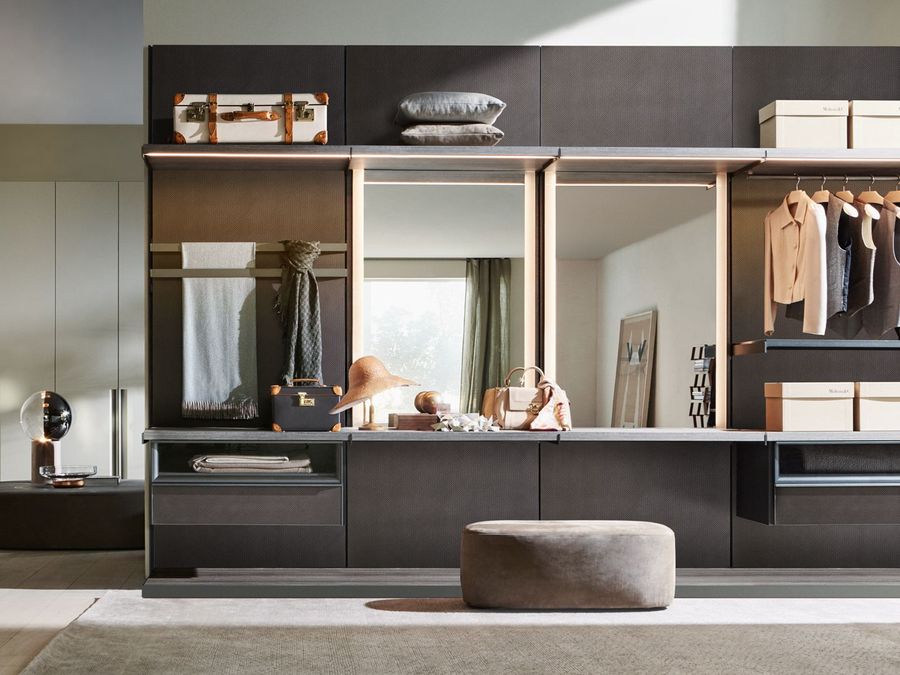 Современная гардеробная Molteni&C Master Dressing