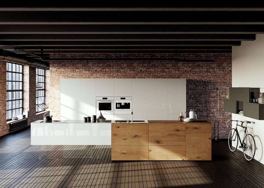 Стильная кухня Lago 36e8 Wildwood Kitchen