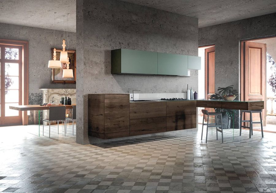 Стильная кухня Lago 36e8 Wildwood Kitchen
