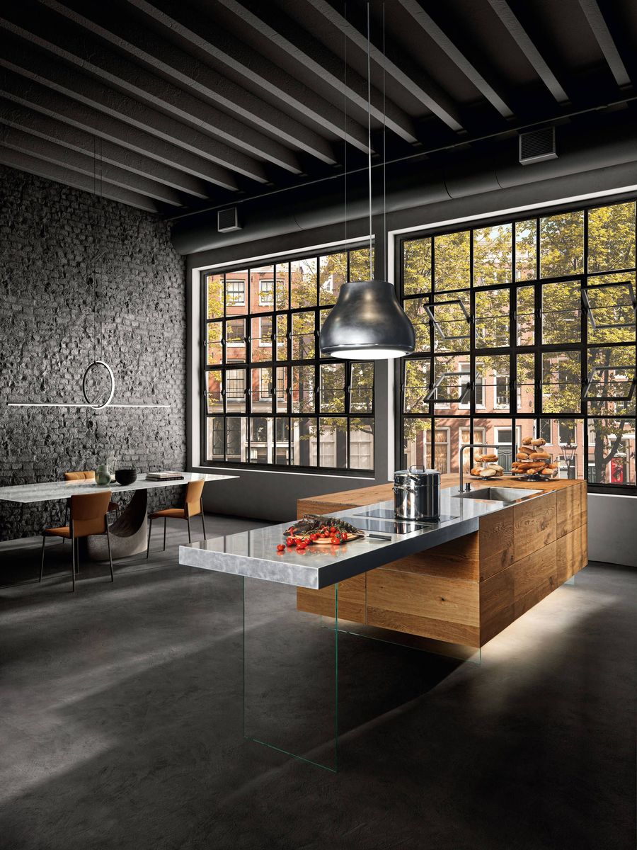 Стильная кухня Lago 36e8 Wildwood Kitchen