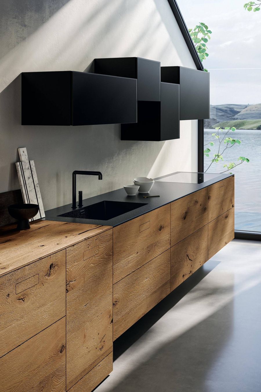 Стильная кухня Lago 36e8 Wildwood Kitchen