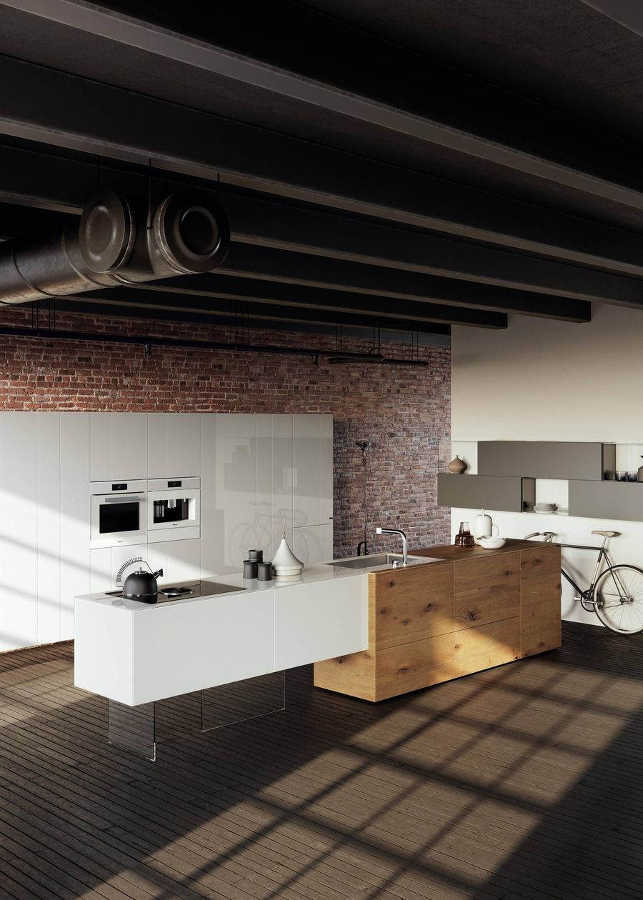 Стильная кухня Lago 36e8 Wildwood Kitchen
