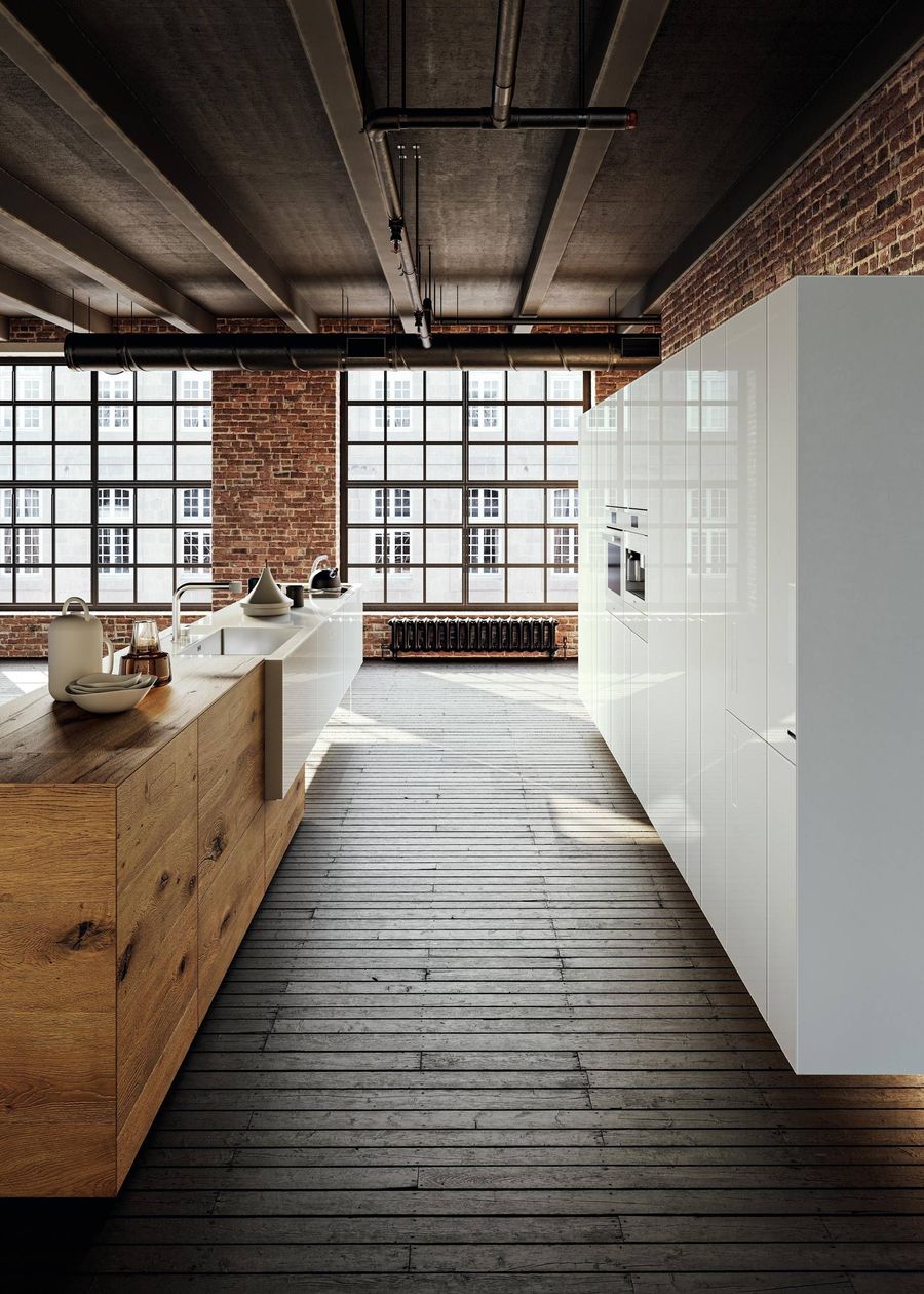 Стильная кухня Lago 36e8 Wildwood Kitchen