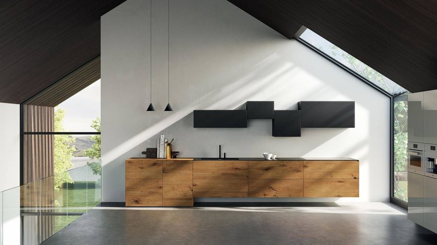 Стильная кухня Lago 36e8 Wildwood Kitchen
