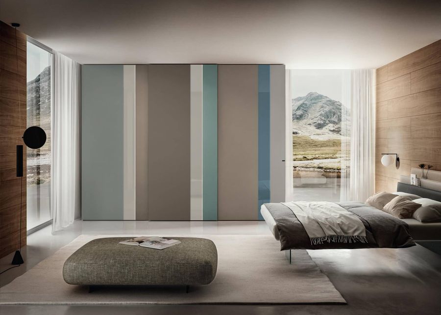 Дизайнерский шкаф Lago N.O.W. Quick Sliding Wardrobe