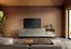 Стильная тумба для ТВ Lago 36e8 Glass Tv Unit