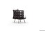 Современное кресло для сада Minotti Torii Nest "Outdoor"